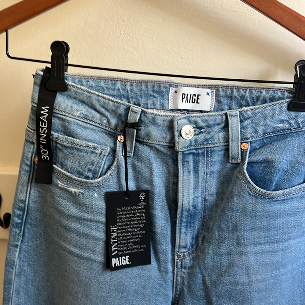 Paige Harper High Rise Wide Leg Jean - size 26 - new
